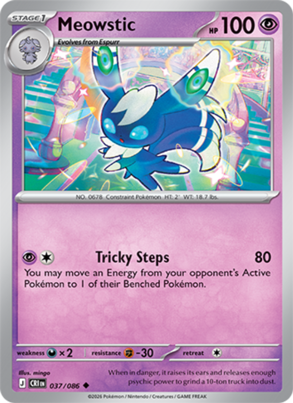 Meowstic 037 - Chaos Rising kart görseli