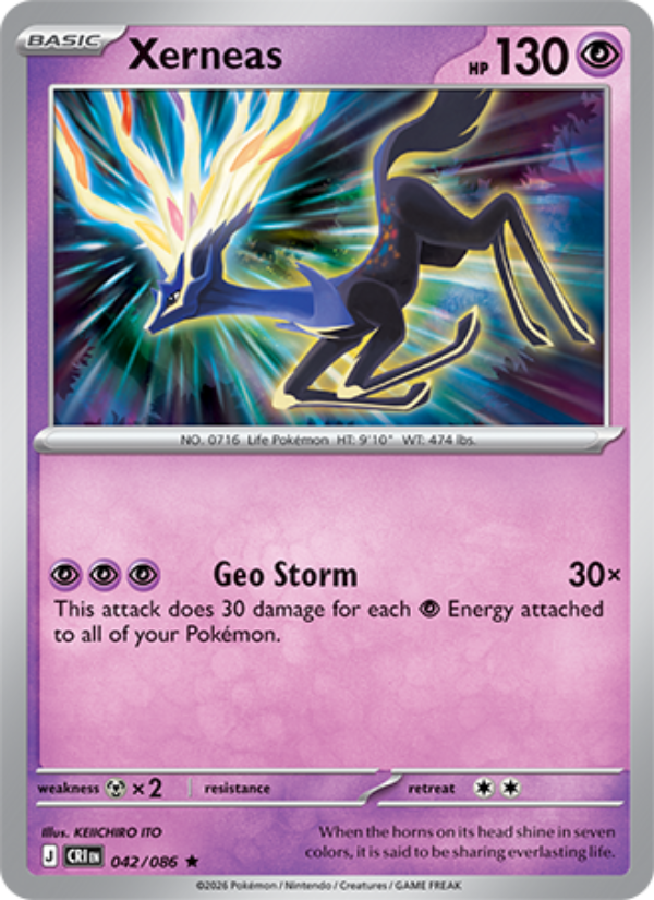 Xerneas 042 - Chaos Rising kart görseli