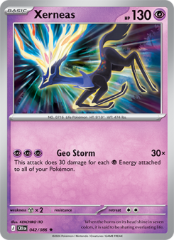 Xerneas 042 - Chaos Rising kart gorseli