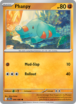 Phanpy 044 - Chaos Rising kart gorseli