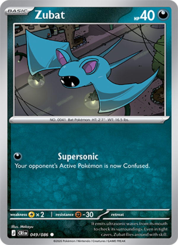 Zubat 049 - Chaos Rising kart görseli