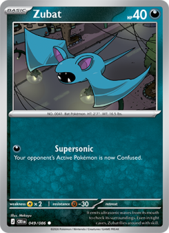 Zubat 049 - Chaos Rising kart gorseli