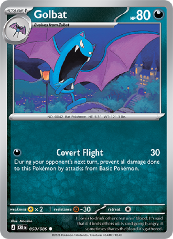 Golbat 050 - Chaos Rising kart görseli