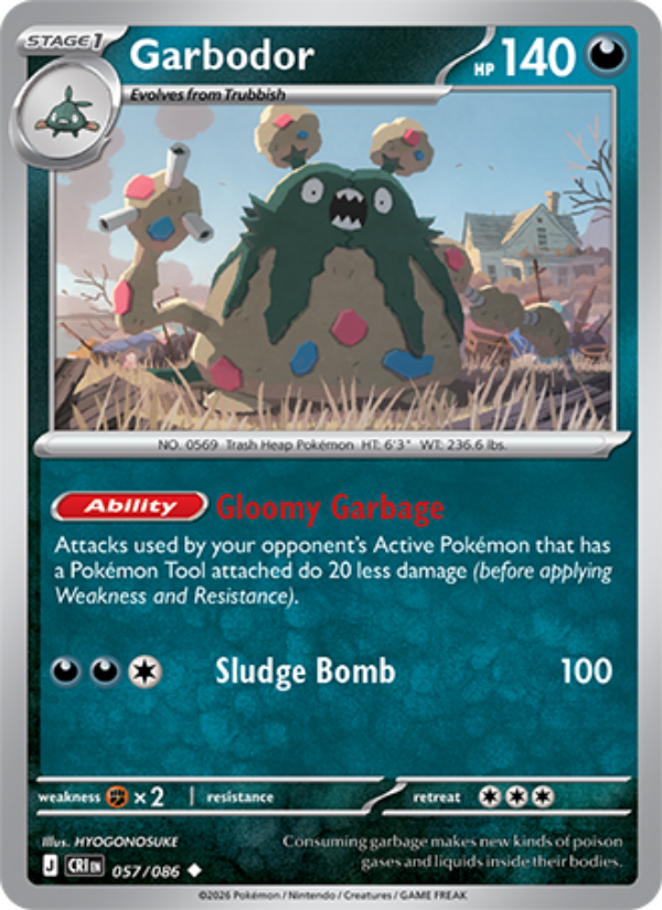 Garbodor 057 - Chaos Rising kart görseli