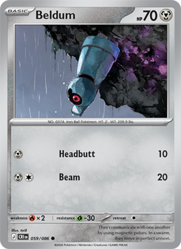 Beldum 059 - Chaos Rising kart görseli