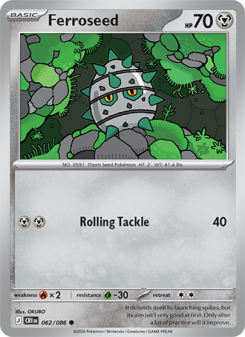 Ferroseed 062 - Chaos Rising kart gorseli