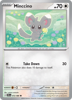 Minccino 072 - Chaos Rising kart gorseli