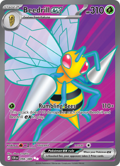 Beedrill ex 098 - Chaos Rising kart gorseli