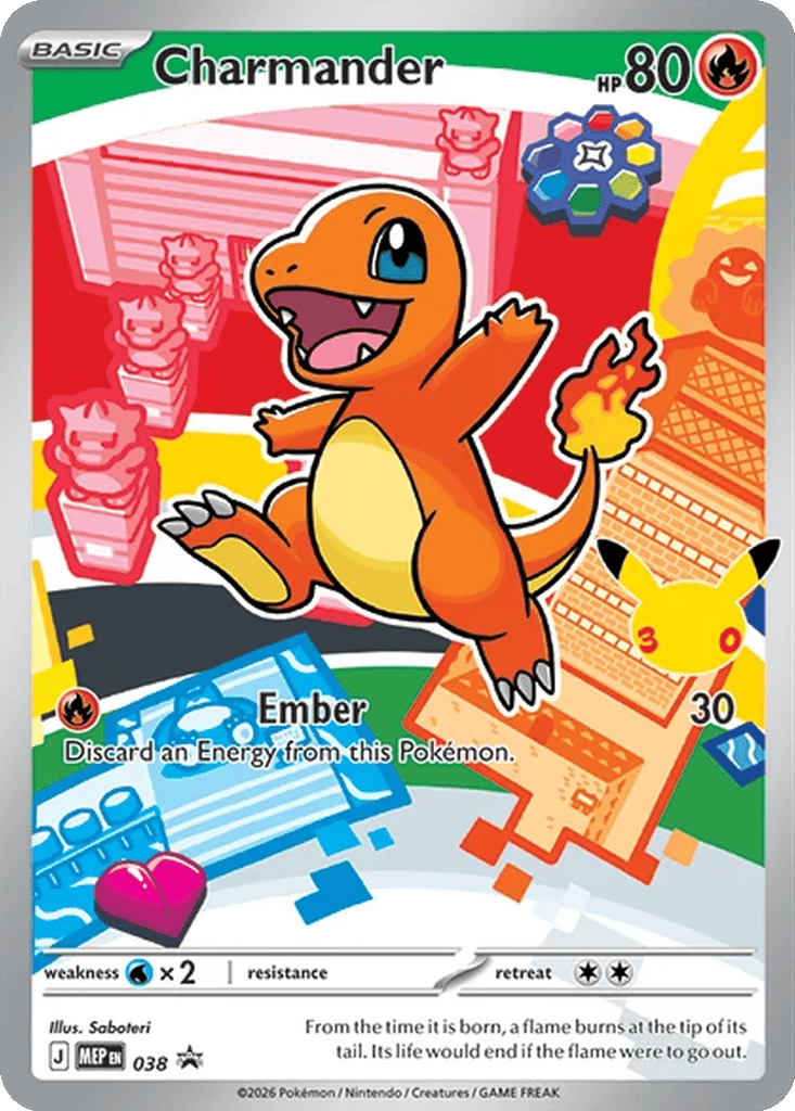 Charmander 038 - MEP Black Star Promos kart görseli