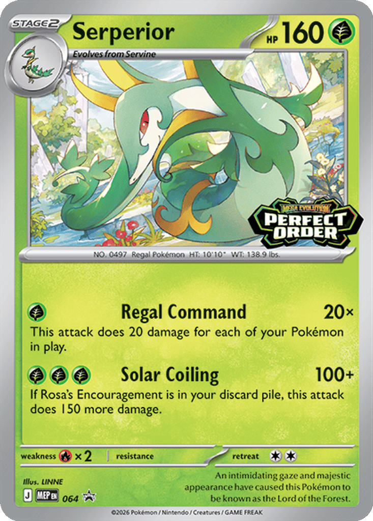 Serperior 064 - MEP Black Star Promos kart gorseli
