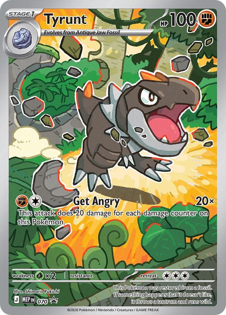 Tyrunt 070 - MEP Black Star Promos kart gorseli