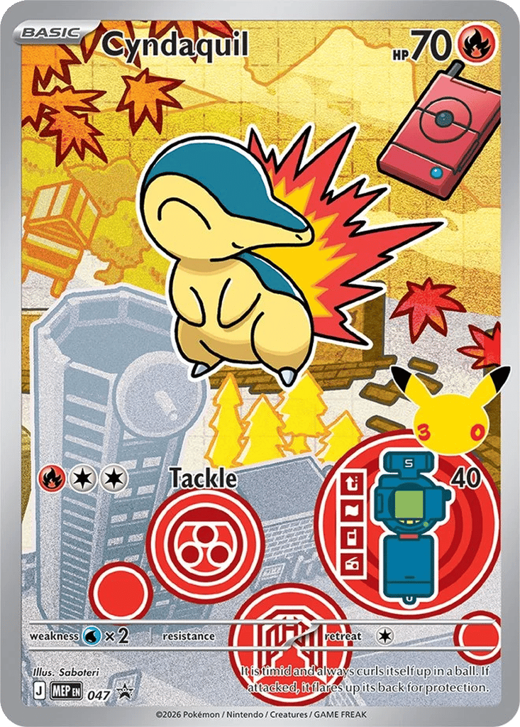 Cyndaquil 047 istek listesi kartı