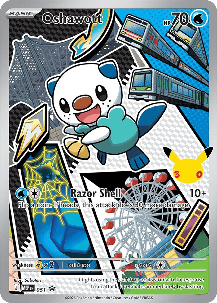 Oshawott 051 istek listesi kartı