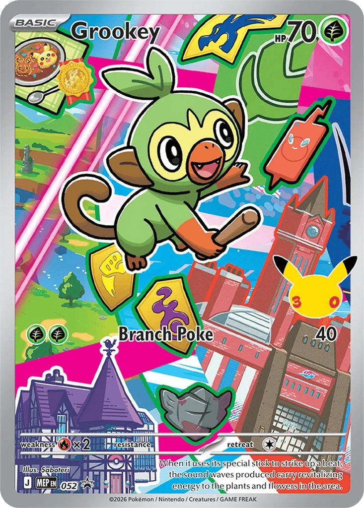 Grookey 052 - MEP Black Star Promos kart görseli