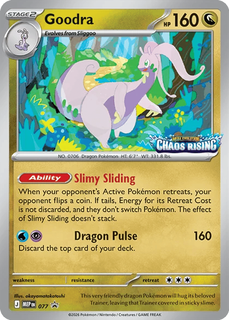 Goodra 077 - MEP Black Star Promos kart görseli