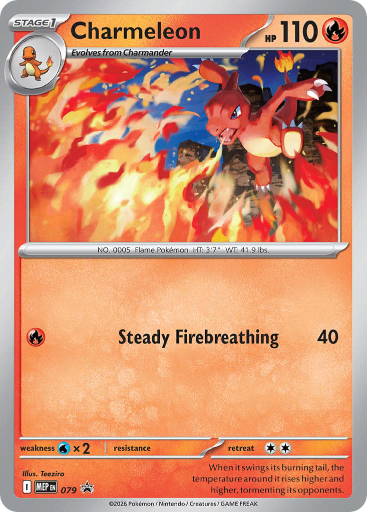 Charmeleon 079 - MEP Black Star Promos kart görseli