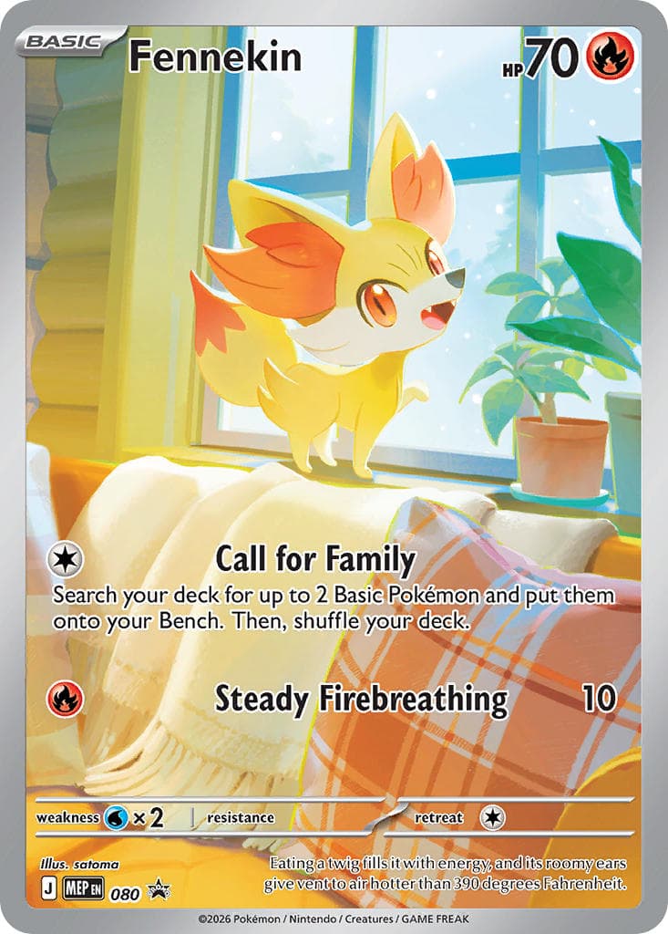 Fennekin 080 - MEP Black Star Promos kart gorseli