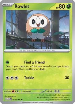 Rowlet 010 - Perfect Order kart gorseli
