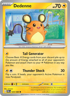 Dedenne 029 - Perfect Order kart gorseli