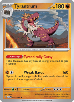 Tyrantrum 045 satış kartı görseli