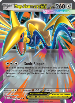 Mega Skarmory ex 055 favori kart görseli