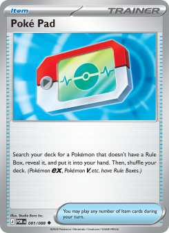 Poké Pad 081 - Perfect Order kart gorseli