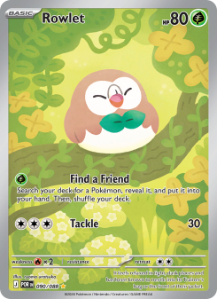 Rowlet 090 favori kart görseli