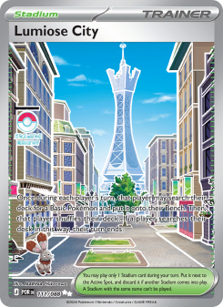 Lumiose City 111 istek listesi kartı