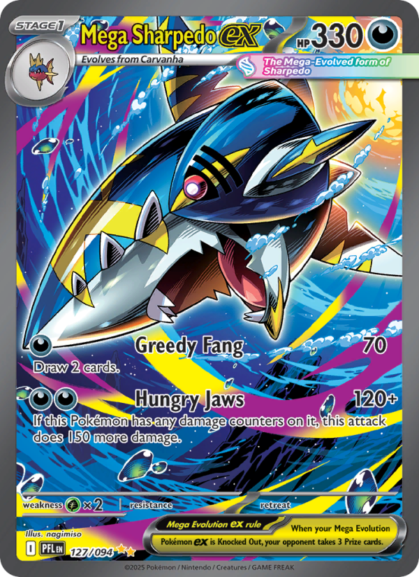 Mega Sharpedo ex