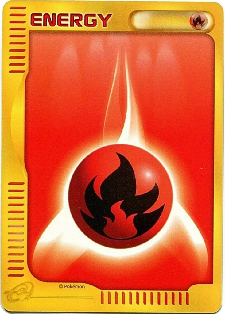 Fire Energy 20 - McDonald's Pokémon-e Minimum Pack kart görseli