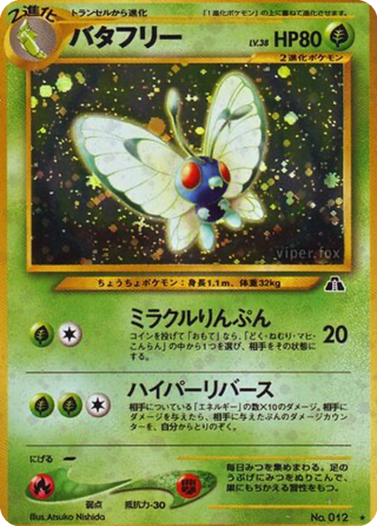 Butterfree 9 - Crossing the Ruins... kart görseli