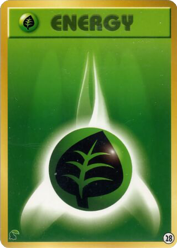 Grass Energy 28 - Intro Pack Neo: Chikorita Half Deck kart gorseli