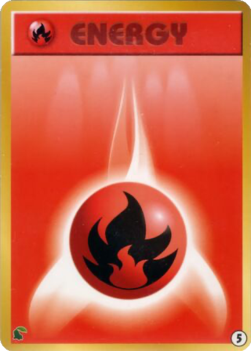 Fire Energy 5 - Intro Pack Neo: Chikorita Half Deck kart gorseli