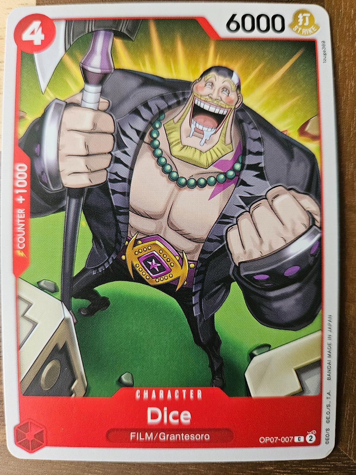 Dice OP07-007 - 500 Years in the Future OP07 kart görseli