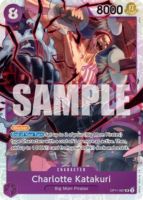 Charlotte Katakuri OP11-067 - A Fist of Divine Speed OP11 kart görseli