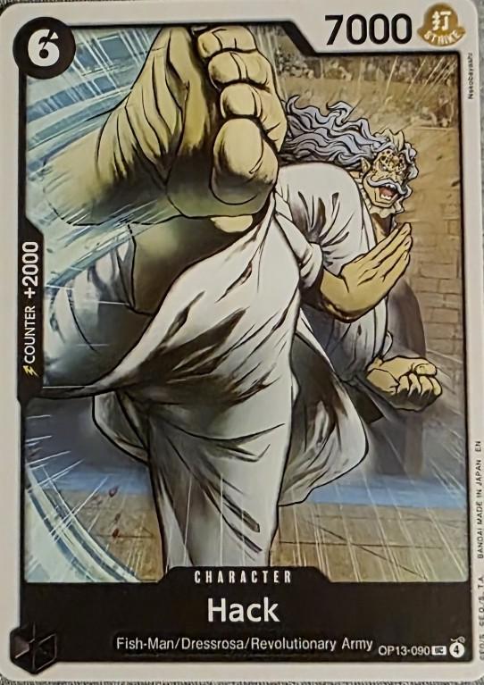 Hack  OP13-90 - Carrying On His Will OP13 kart görseli