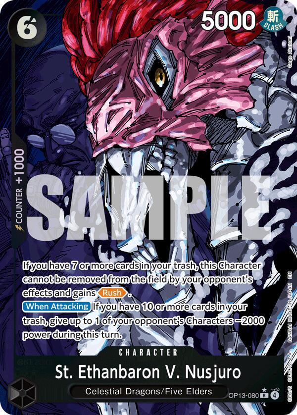 St. Ethanbaron V. Nusjuro OP13-080 - Carrying On His Will OP13 kart görseli