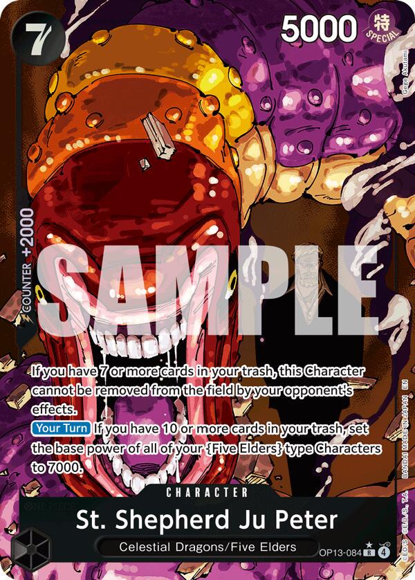 St. Shepherd Ju Peter OP13-084 - Carrying On His Will OP13 kart görseli