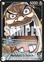 Marshall.D.Teach OP09-081 - Emperors in the New World OP09 kart görseli