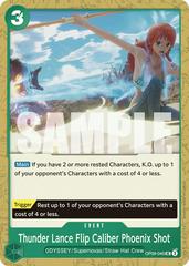 Thunder Lance Flip Caliber Phoenix Shot OP09-040 - Emperors in the New World OP09 kart görseli