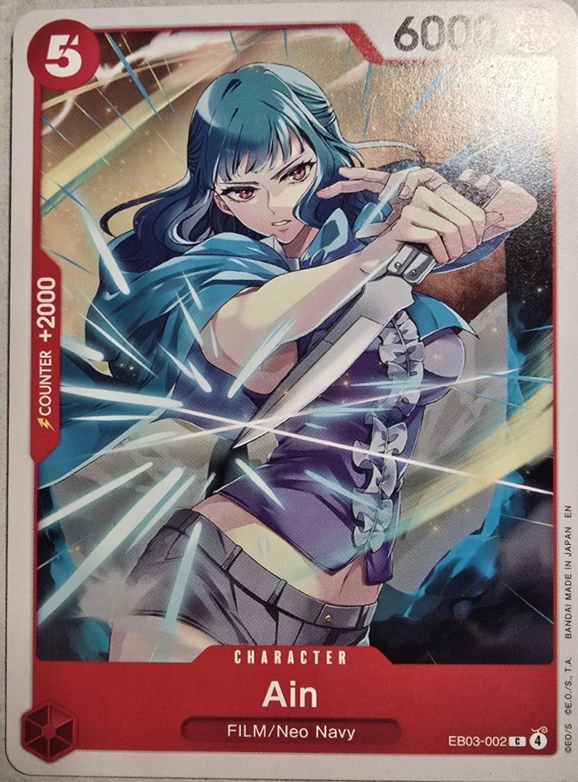 Ain EB03-002 - Extra Booster: One Piece Heroine's Edition EB03 kart görseli