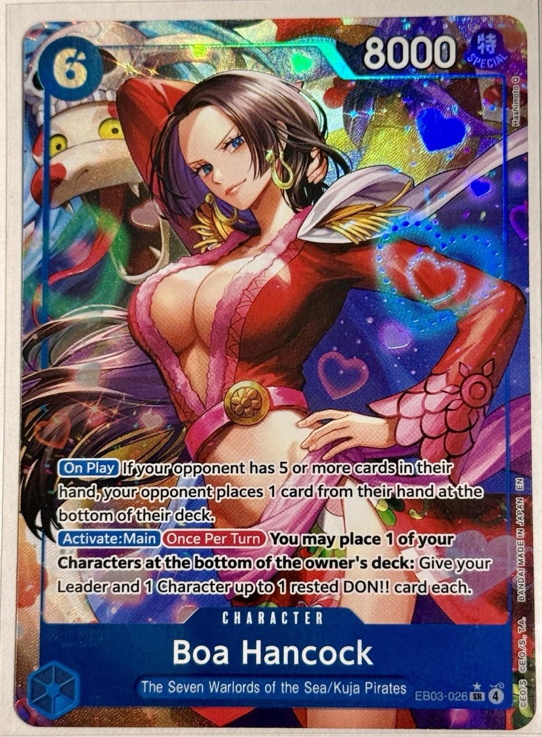 Boa Hancock EB03-026 - Extra Booster: One Piece Heroine's Edition EB03 kart görseli