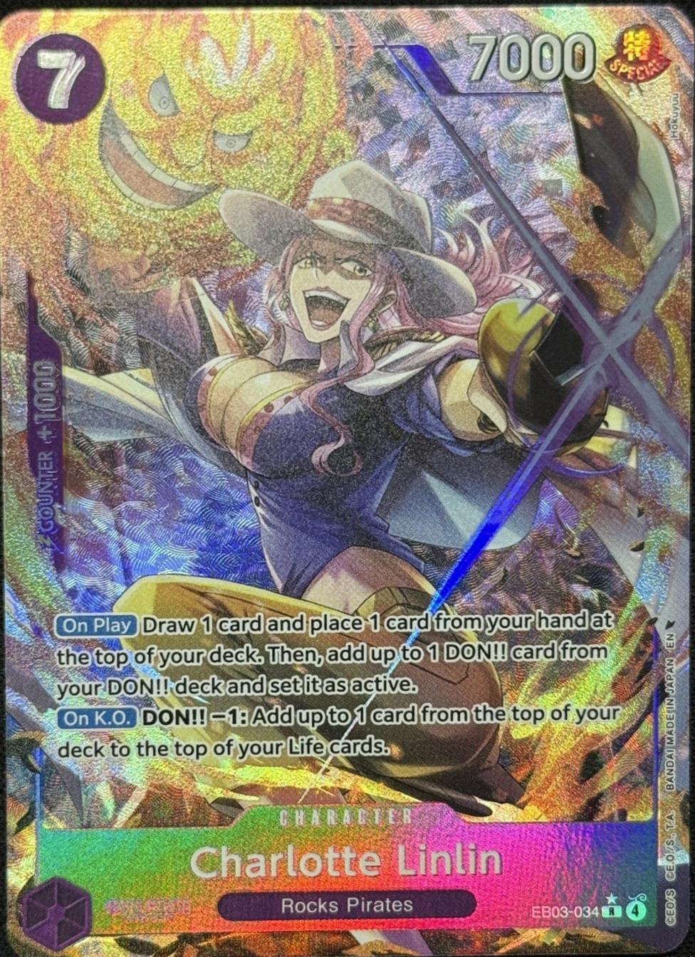 Charlotte Linlin EB03-034 - Extra Booster: One Piece Heroine's Edition EB03 kart görseli
