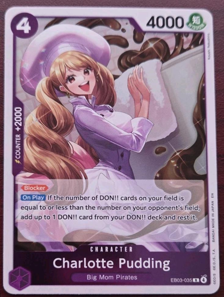 Charlotte Pudding EB03-035 - Extra Booster: One Piece Heroine's Edition EB03 kart görseli