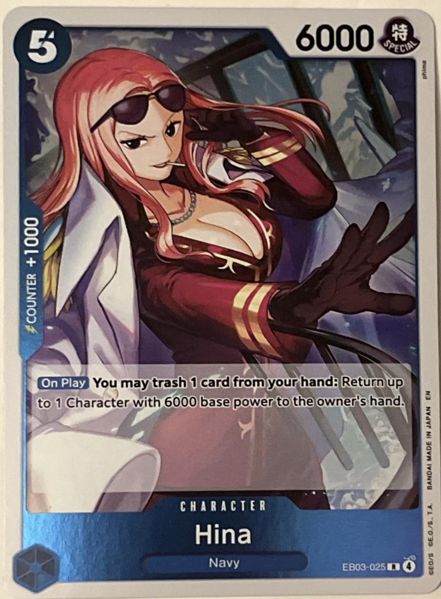 Hina EB03-025 - Extra Booster: One Piece Heroine's Edition EB03 kart görseli