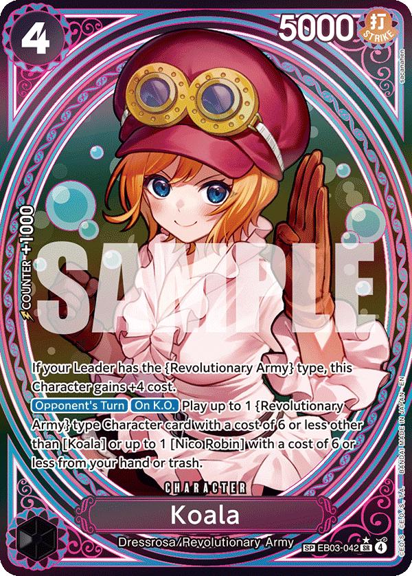Koala EB03-042 - Extra Booster: One Piece Heroine's Edition EB03 kart görseli
