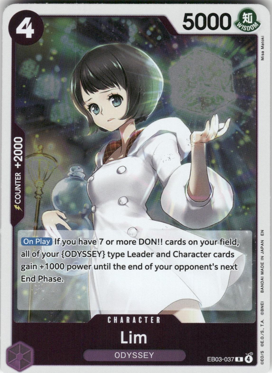 Lim EB03-037 - Extra Booster: One Piece Heroine's Edition EB03 kart görseli