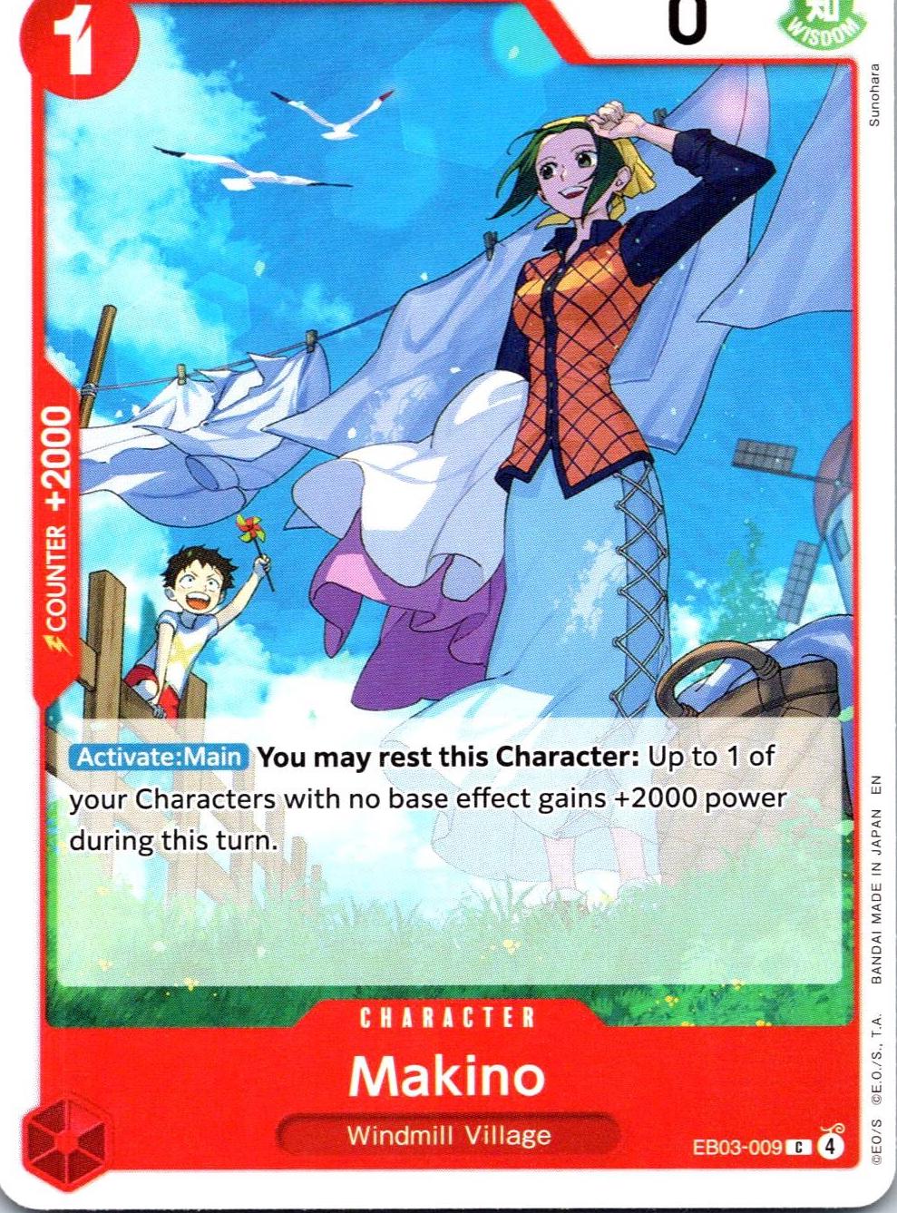 Makino EB03-009 - Extra Booster: One Piece Heroine's Edition EB03 kart görseli