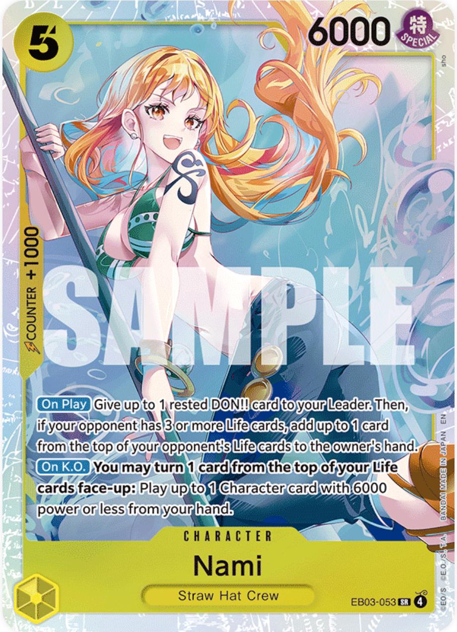 Nami EB03-053 - Extra Booster: One Piece Heroine's Edition EB03 kart görseli