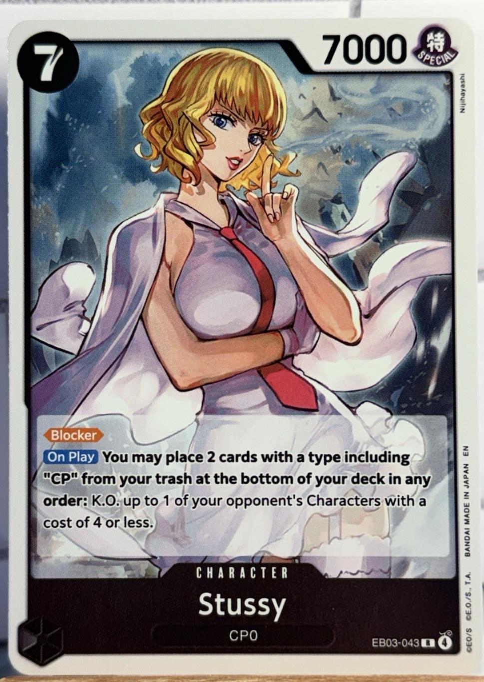 Stussy EB03-043 - Extra Booster: One Piece Heroine's Edition EB03 kart görseli